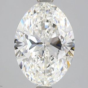 IGI Certified Oval 2.52ct F VVS2 EX EX None Lab Grown Diamond